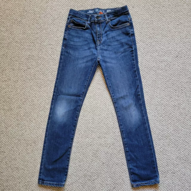 The Childrens Place Boys Jeans Size 10 Skinny Adjustable Waist