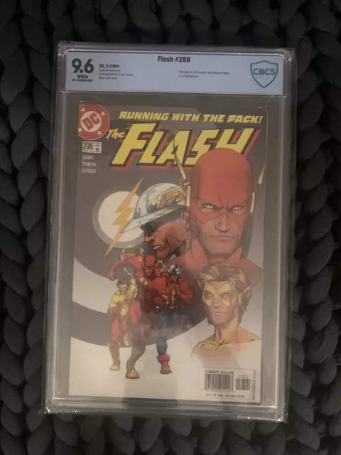 Flash #208, Volume 2 - DC 2004 Modern Age issue - CBCS 9.6 White Pages