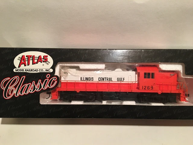 HO Atlas Classic Illinois Central Gulf RS-1 Powered Diesel Locomotive ICG #1269