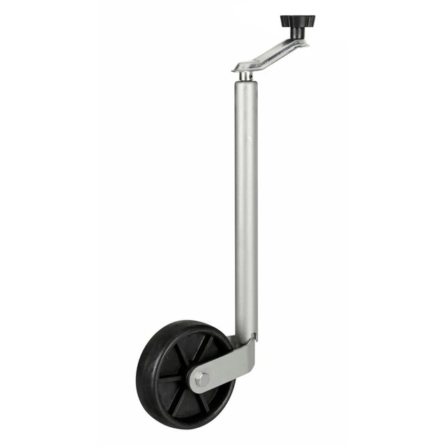 Roue De Chariot Remorque Avec Serre-joint - Gomme - Fixation Pied - Marque SIMOL - Neuf