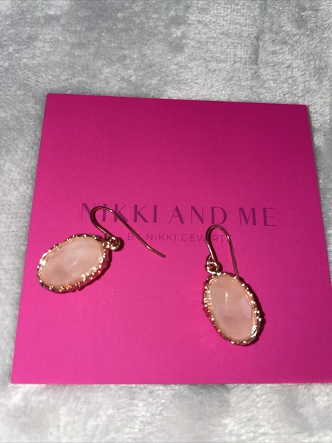 LOLA ROSE NOW NIKKI ME BLACK MALACHITE STATEMENT EARRINGS BNWT