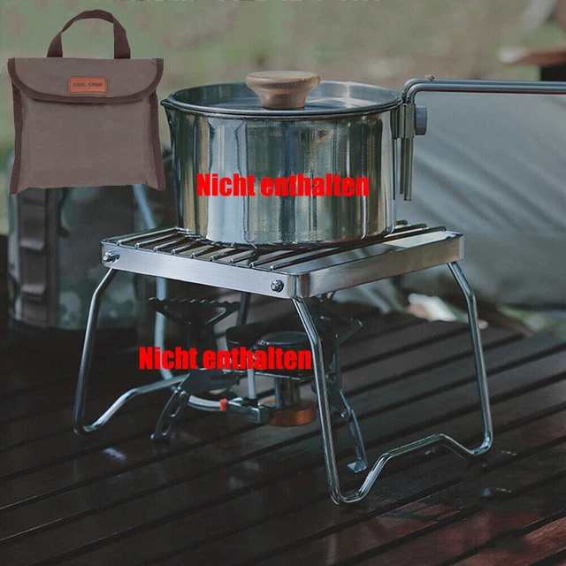 Tragbar Faltbar Holzkohlegrill Klappgrill Tischgrill Outdoor Camping BBQ Grill~