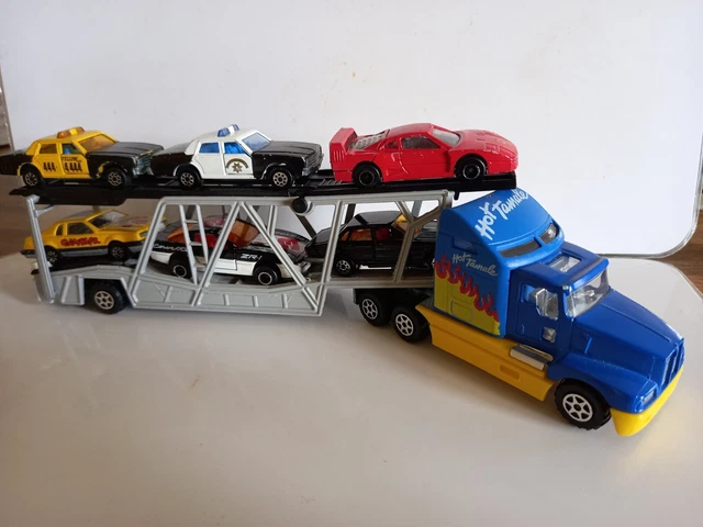 Camion Semi-remorque GMC Majorette - Technologie Tour - 1/87 - Blanc - Neuf