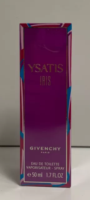 YSATIS IRIS EAU de TOILETTE 50 ML SPRAY GIVENCHY VINTAGE DESCATALOGADO NEW