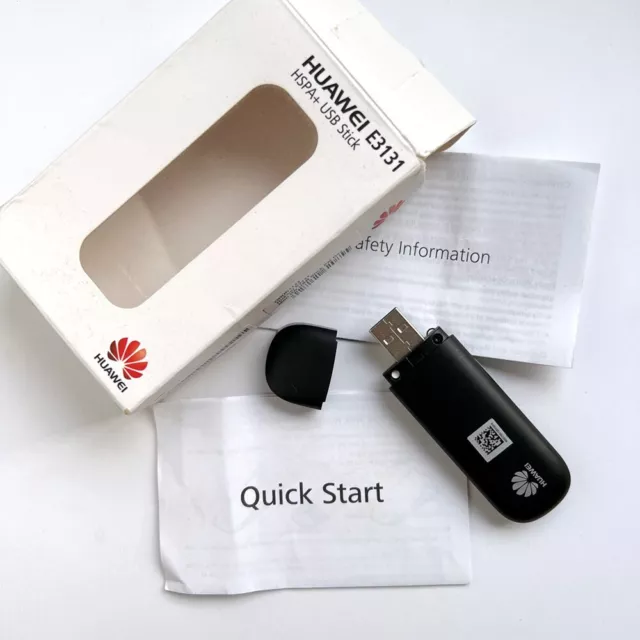 Huawei E3131 HSPA+ USB Stick Mobile Modem Router Broadband Dongle MicroSD Slot