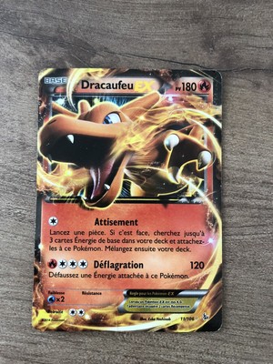 Carte Pokémon Dracaufeu EX 2014-bon état