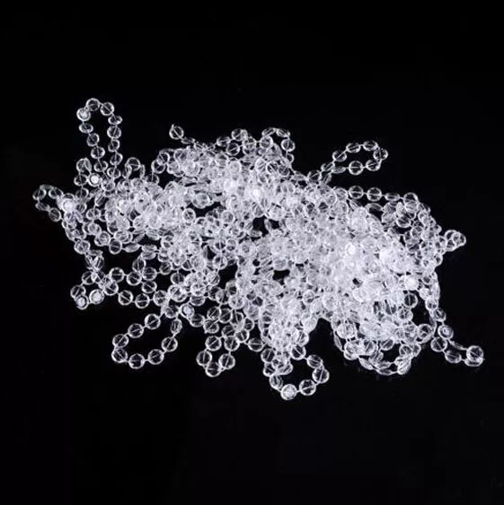 33FT/10m Garland Diamond Strand Acrylic Crystal Bead Curtain Wedding Party