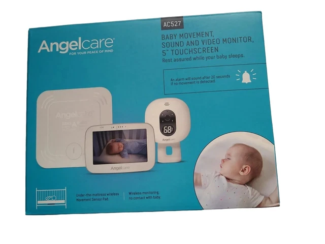 Angelcare 3-in-1 AC327 Baby Monitor, with Movements Tracking, 4.3'' Video &  Sound