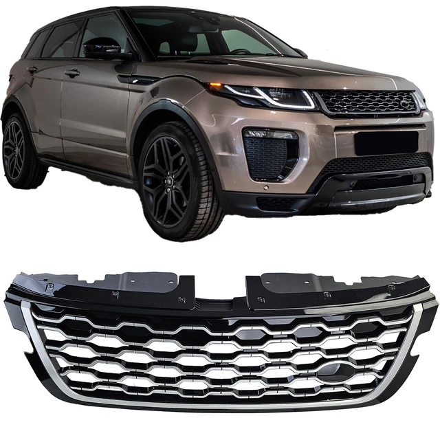 Sport Kühlergrill Schwarz Glanz Passt Für Range Rover Evoque