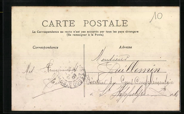CPA Montreuil-sous-Bois, La Croix de Cheaux, Rue de Paris 1907 2