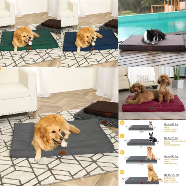 Super Soft Extra Large Dog Bed Orthopedic Memory Foam Pet Mattress for Large Dog
