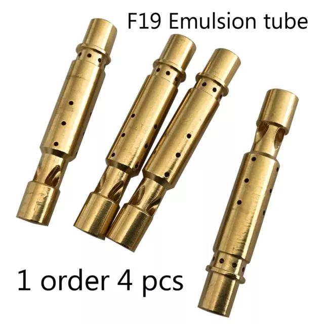 EMULSION TUBE F19 Fits WEBER 40 45 48 50 DCOE IDF IDA Carburetor 61450.210 4 pcs