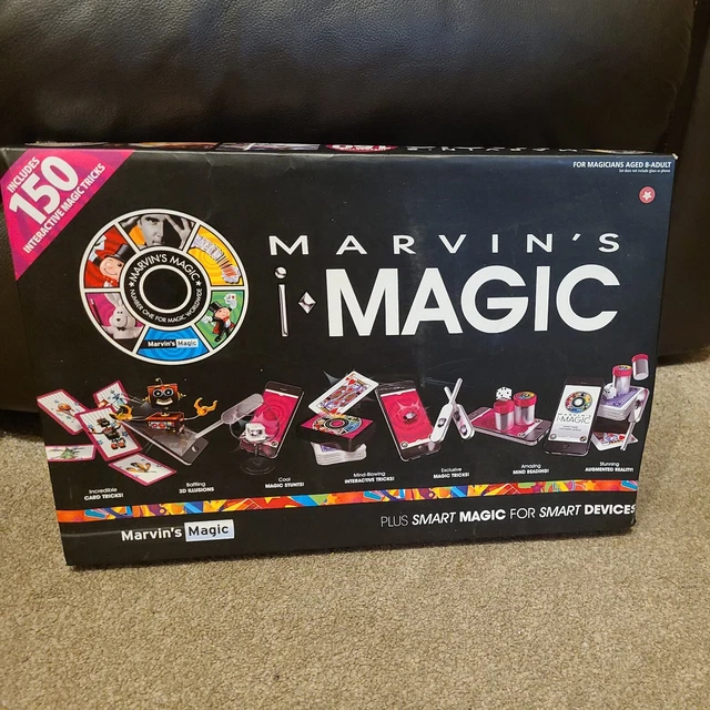 MARVINS MAGIC I Magic Box of Magic Tricks Toy Kids Magical Set Brand