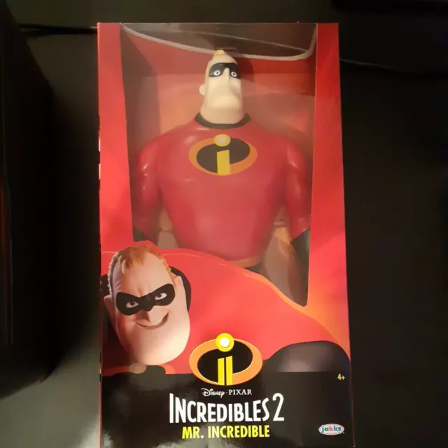 Disney Pixar THE INCROYABLE 2 MR. INCROYABLE 11" Figurine Jakks Articulée NEUVE