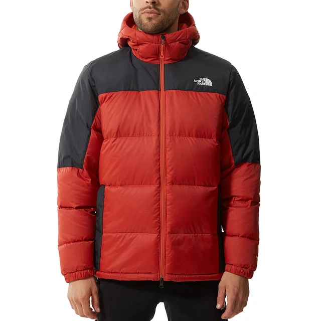 SIZE S THE NORTH FACE PIUMINO DIABLO UOMO CAPPUCCIO Black-Orange NF0A4M9LT97