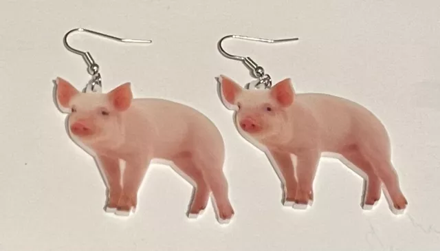 🙂 Niedliche Schwein Sparschwein Ohrringe Muttertag Geschenk Mutter Schwester Lehrer Tochter Ostern