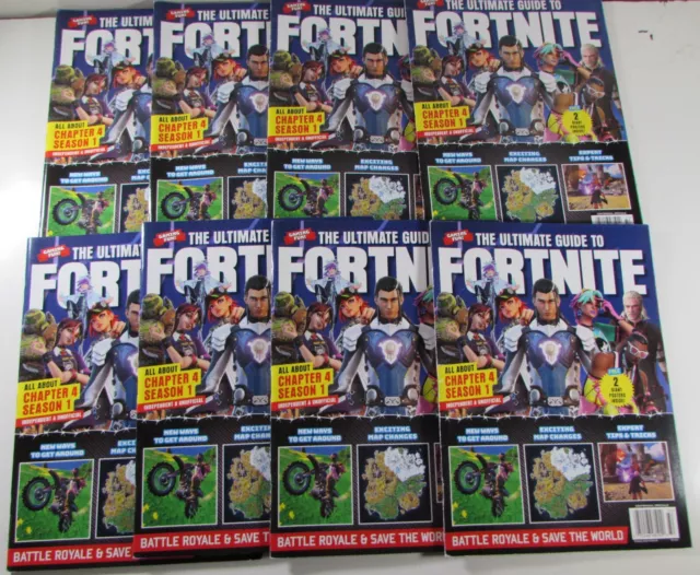 The Ultimate Guide To Fortnite Chapter 4 Season 1 Magazine 2023 Lot of 8 #32 x8