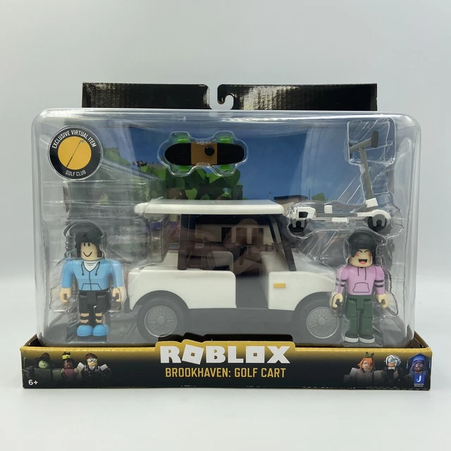 Roblox Celebrity Collection - Brookhaven: Golf Cart Deluxe Vehicle  [Includes Exclusive Virtual Item] 