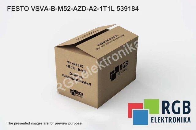 Festo Vsva-B-M52-Azd-A2-1T1L 539184 Vsvabm52Azda21T1L 539184 Ventola Id206374