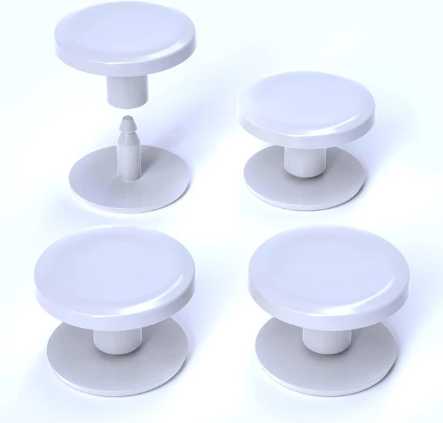 4-Pack Bogg Bag Replacement Buttons for Handle Strap. Compatible with Bag, XL, B