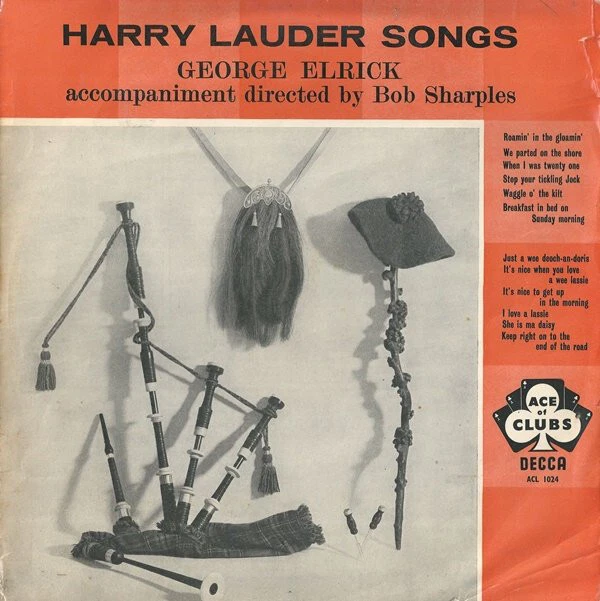 George Elrick - Harry Lauder Songs - Used Vinyl Record - MM5816S