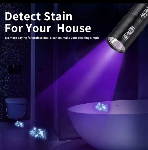 Lampe Torche UV de Poche Flashlight Blacklight Lumière Ultra Violet - Lampes (10061148