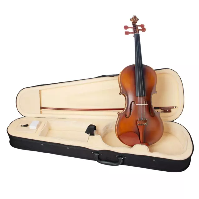 Violon 4/4 Pour Débutants,Instrument à Cordes en Bois de Tilleul