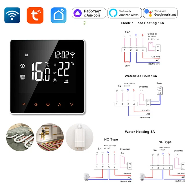 3A Sistema Di Riscaldamento A Pavimento Ad Acqua Termostato - Foto 4