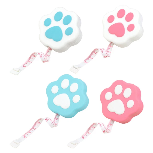 Cat's Paw Mini Cinta Medidora Mini Cinta Dispensador de Cintas Portátiles PVC Pegamento Suave