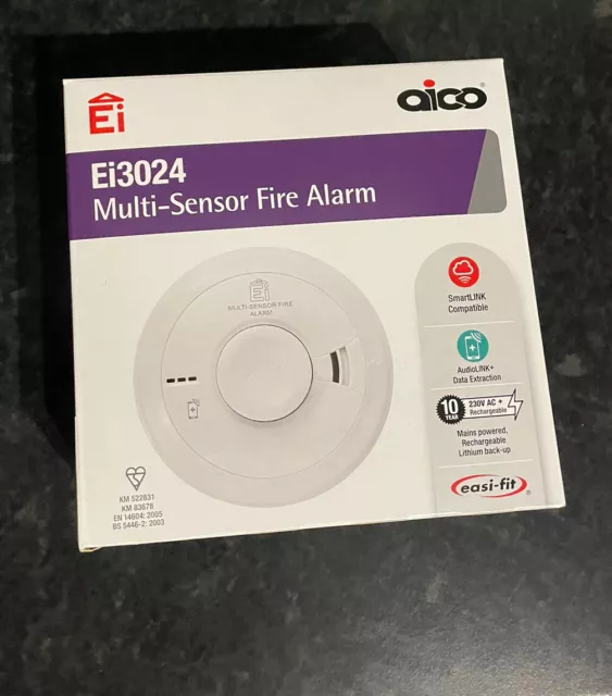 Aico EI3024 Multisensor Brandmelder Brandneu