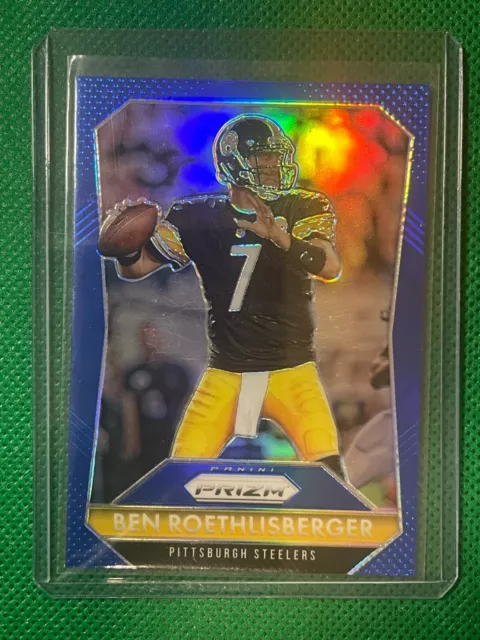 Ben Roethlisberger 2015 Panini Prizm Blue Prizm #19 Pittsburgh Steelers