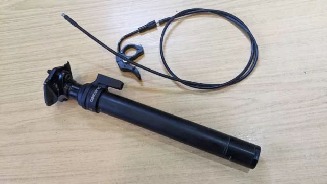Brand X Ascend 30,9 mm 400 mm 125 mm Drop Stealth Tropper & Fernbedienung Sitzstütze