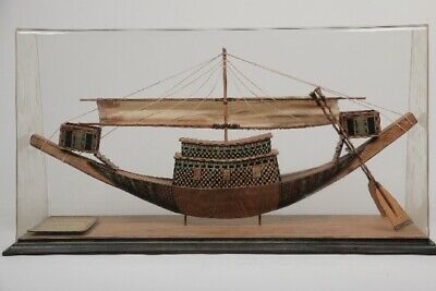 Ancient Egyptian sailing boat ,replica like the original one of KING Tutankhamun
