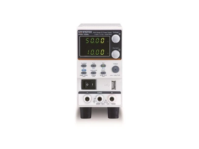 Instek PFR-100L (0~50V/0~10A/100W) Fanless Multi-Range DC Power Supply