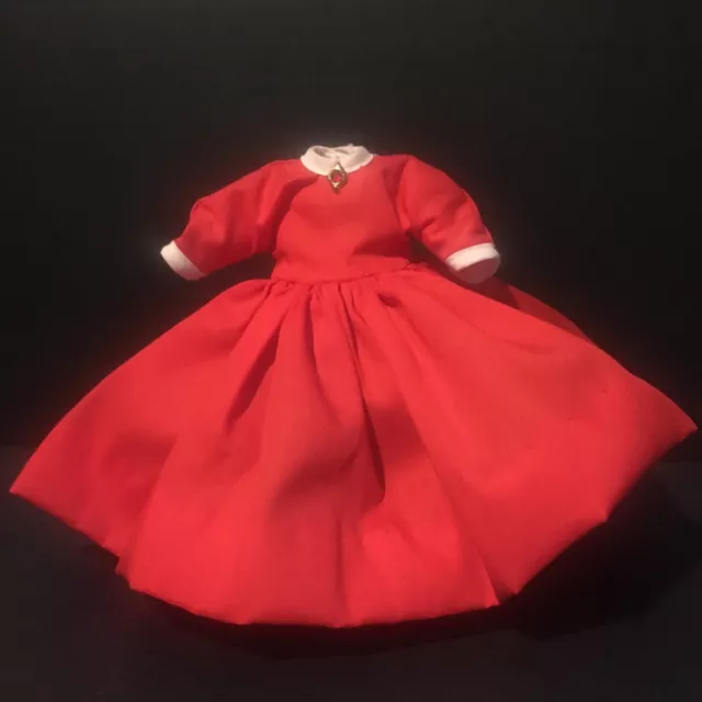 Madame Alexander Alexander-Kins Red Doll Dress for "JO" - 8" Doll