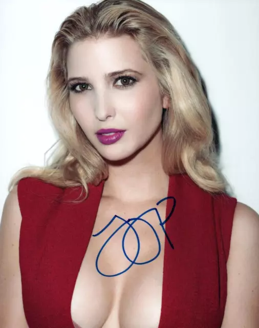 Ivanka Trump 8x10 Autographed signed Photo Picture and COA