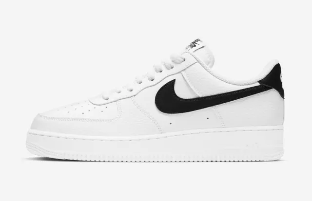 Nike Air Force 1 Low White Black CT2302-100 Mens New