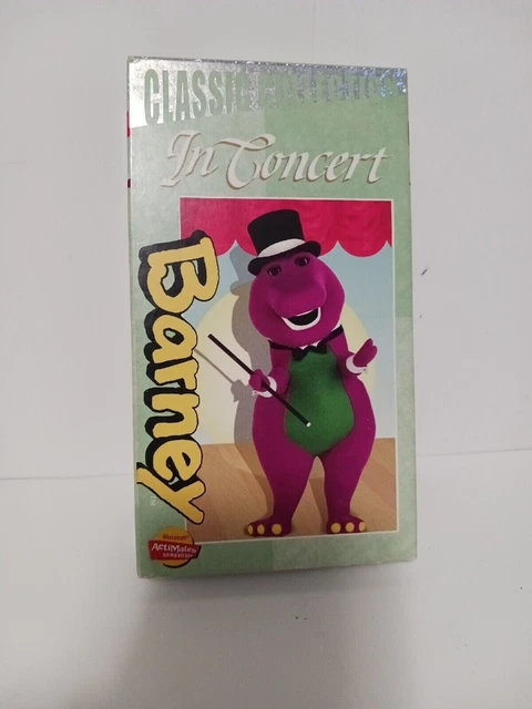 Barney In Concert Vhs Classic Collection Live Sing Along Songs 90s Barney In Concert Vhs Classic Collection Live Sing Along Songs 90s