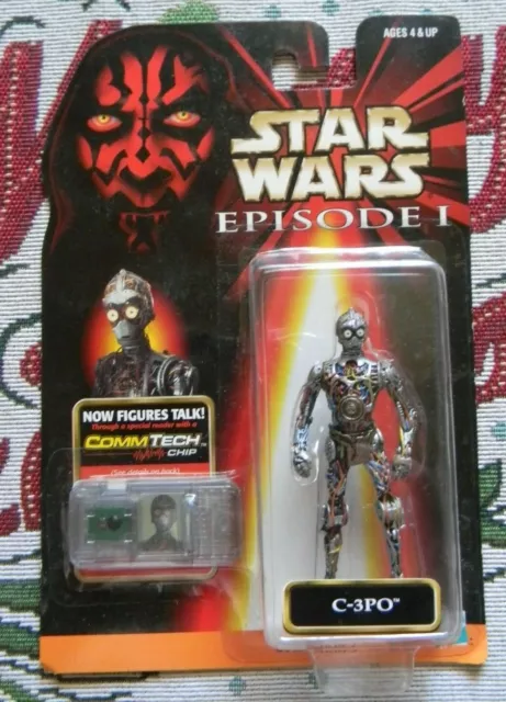 C-3Po : Star Wars : Episode 1 : Hasbro : 1998 : Rare