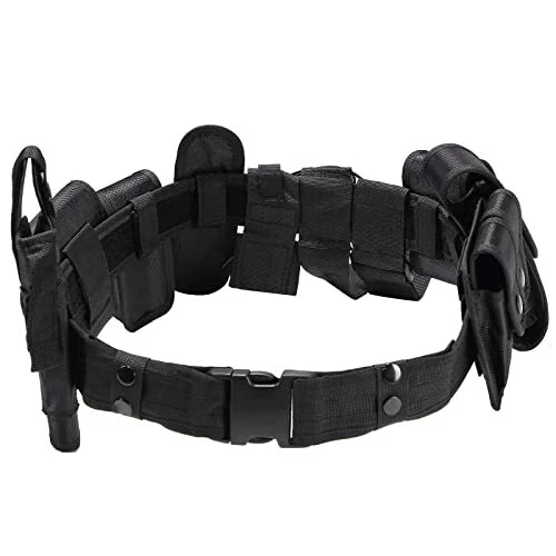 FLKQC Black Law Enforcement Modular Equipment System Military Tactical Duty U...