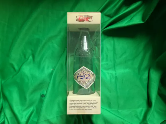 Coca-Cola Commemorative Bottle - 1900 to 2000 - Hutchinson Bottle 1907 New
