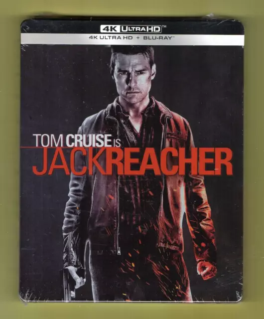 Jack Reacher  4k UHD / 2D - Blu-ray Steelbook - Neu/OVP