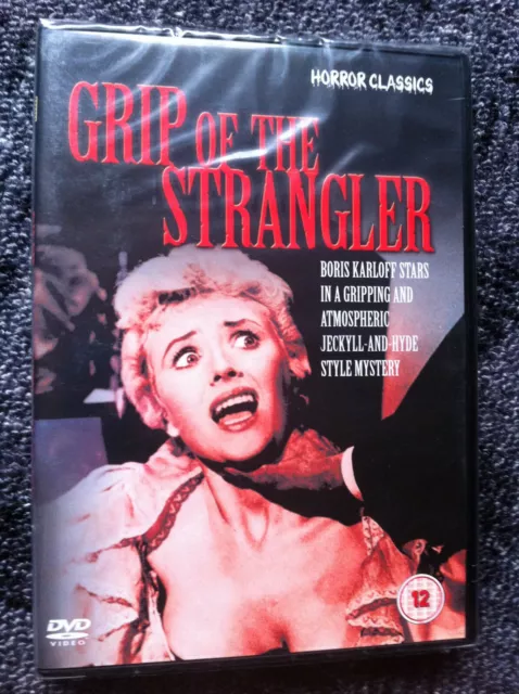 GRIP OF THE STRANGLER - UK DVD Region 2 - Boris Karloff