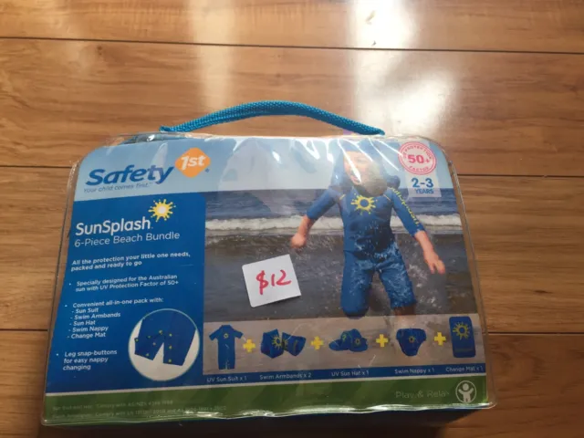 Safety 1st Sunsplash 4 pieces Beach Bundle(2-3yrs) still in Pack