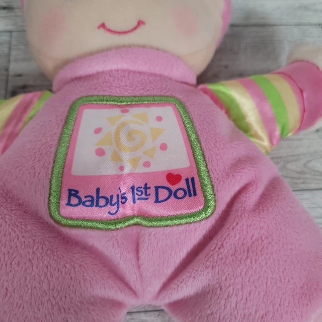 Fisher Price 2008 My First Doll Approximately 10" Stuffed Animal Baby Toy Plush 2