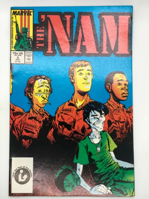 The 'Nam #9 Marvel 1987  Copper Age Comic Book