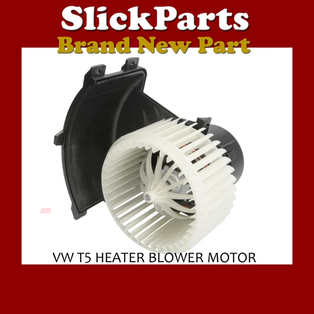 VW T5 TRANSPORTER Heater Blower Motor Fan Rhd Vehicles With A/C *Brand