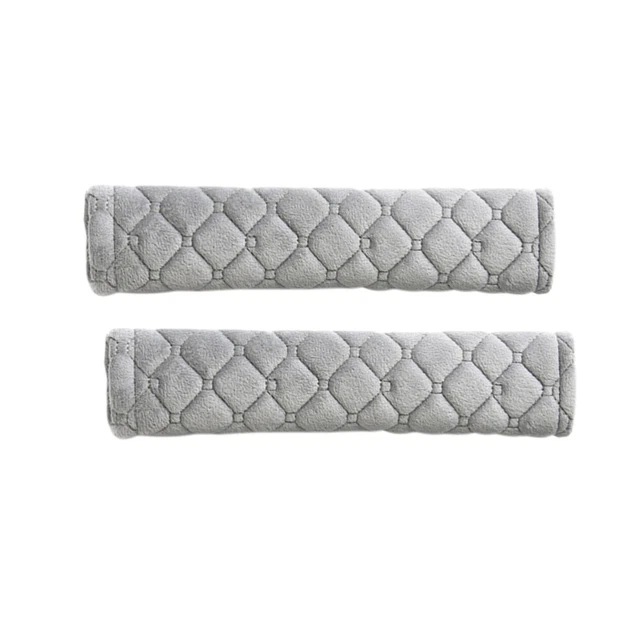 2 pezzi protezione spalle auto ricamata copertura peluche