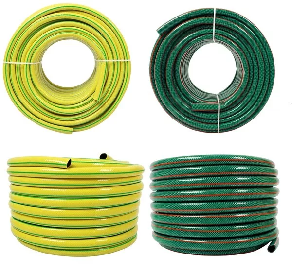 Gartenschlauch 1/2 " Zoll  20m , 30m , 50m Wasserschlauch Schlauch Grün Gelb TOP