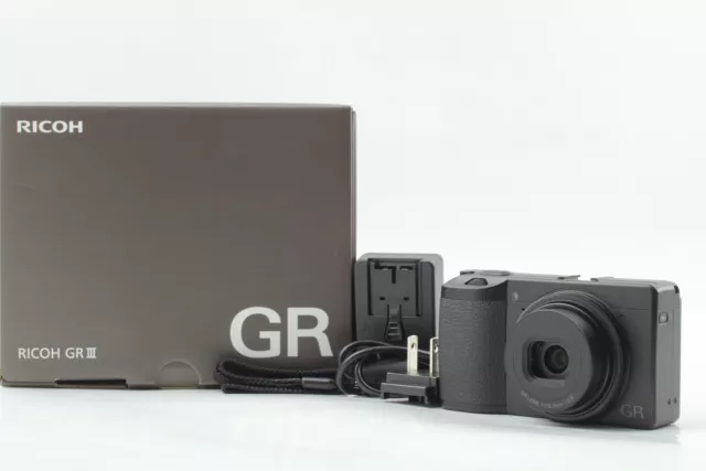 [MINT] RICOH GR III 24.2MP Digital Compact Camera APS-C CMOS 18.3mm f/2.8 w/ Box